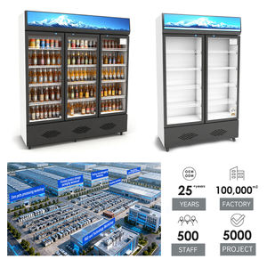 Réfrigérateur à vin <span class=keywords><strong>professionnel</strong></span> X-MING, porte en verre en acier inoxydable, réfrigérateur vertical, refroidissement par air, <span class=keywords><strong>bar</strong></span> commercial - Product Image 3