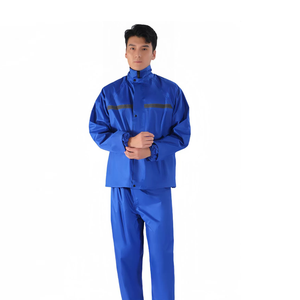 Conjunto de Impermeable y Pantalones Impermeables de Tela Oxford, Estilo Separado, para Motocicleta Eléctrica, Reparto, Reflectante, Ropa Impermeable para Exteriores - Product Image 6