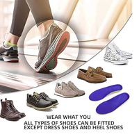 Semelles orthopédiques de soutien de la voûte plantaire pour chaussures de sport, fasciite plantaire, pieds plats, métatarsalgie, soulagement de la douleur au talon, amorti doux et confortable