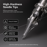 Custom OEM Pro2.0 Wegwerp Naalden voor Tatoeages, 100% EO-gas gesteriliseerd, Private Label, met membraan.