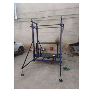 Professional Moving Easily Electric Scaffold Lift Mini Electric <b>Scaffolding</b> Lift and Fold Electric Lifting Scaffold Portable - Product Image 3