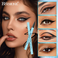 Eyeliner Liquide Multifonctionnel Ultra-fin Tendance Transfrontalière, Imperméable, Anti-bavure, Longue Tenue, Vente en Gros