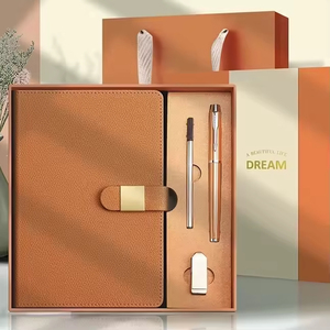 Wholesale Popular Office Corporate New Customized Advertising Item Product Promotional <b>Notebook</b> Business Gifts <b>Set</b> - Product Image 2