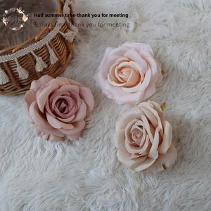 Arreglo de Pared con Rosas, Estrellas y Lunas de Estilo Europeo Retro, Decoración de Fondo con Flores Artificiales para Bodas - Product Image 2