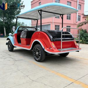 Vehículo Eléctrico Turístico Clásico Retro Vintage de Suministro Directo de Fábrica para Hoteles, Aeropuertos y Transporte de Personal - Product Image 6
