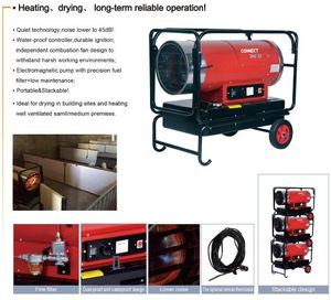 Automatic Temperature Control Portable Chicken Breeder Layer Farm <strong>Shed</strong> Hot Air Diesel Oil <strong>Heater</strong> for Poultry Farming System - Product Image 3