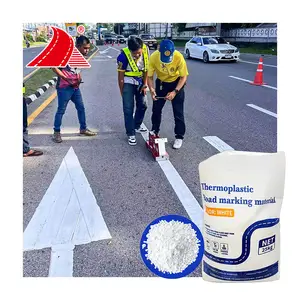 菲律宾道路涂料热塑性高抗压强度黄色热塑性道路涂料