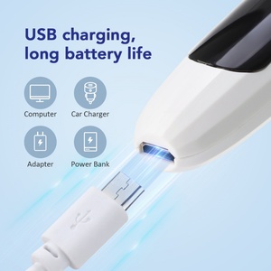 Portable Wireless Electric <b>Heated</b> Eyelash Curler Mini <b>USB</b> Rechargeable Lash Lift Wand Custom Logo Available Home Salon Use - Product Image 5