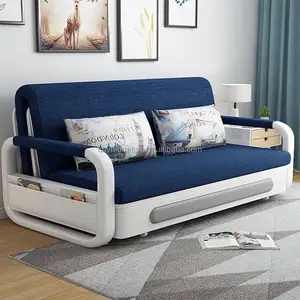 2座divano购买新款布艺客厅沙发沙发套装床豪华可调沙发床折叠现代