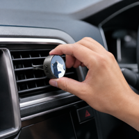 Désodorisant voiture à clipser, diffuseur magnétique en alliage de zinc inspiré de peintures célèbres