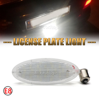 Feux de plaque d'immatriculation à LED pour Opel Astra F Hatchback Cabriolet Corsa B Vectra B Hatchback 91-03 Feu arrière de numéro d'immatriculation