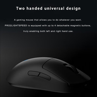 Pour Logitech (G) PRO X SUPERLIGHT 2 souris de jeu sans fil ergonomique Laser USB Compatible droit ordinateur portable/PC/bureau/ordinateur GPW4