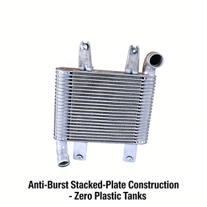 Intercooler de Aluminio Apilado de Alta Resistencia 28190-4X400 96660 para Hyundai Terracan y <span class=keywords><strong>Kia</strong></span> <span class=keywords><strong>Carnival</strong></span> <span class=keywords><strong>2.9</strong></span> <span class=keywords><strong>CRDi</strong></span>, Repuesto - Product Image 2