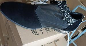 <span class=keywords><strong>Sandali</strong></span> all'ingrosso da donna in maglia di grandi dimensioni scarpe da mamma <span class=keywords><strong>tacco</strong></span> <span class=keywords><strong>basso</strong></span> a fondo piatto scarpe singole da donna 35-42 - Product Image 4