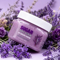 OEM Sugar Shea Butter Vegan Body Scrub Wholesale Natural Whitening Exfoliating Deep Cleansing Bath Spa Scrub