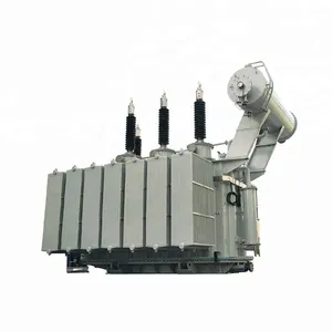 Transformador de potencia sumergido en aceite de 20MVA, transformador de potencia sumergido en aceite tipo columna, 66kV/69kV/110kV/132kV/220kV
