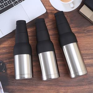 Premium 12oz 16oz Cooler Cup Cola Beer Can Style Stainless Steel Insulated Cup With Creative Bottle Opener - Product Image 6