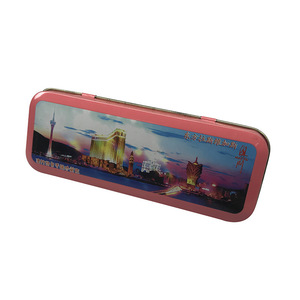 Boîte à crayons <span class=keywords><strong>en</strong></span> étain coloré vide de haute qualité impression <span class=keywords><strong>en</strong></span> couleur couvercle à charnière boîte <span class=keywords><strong>en</strong></span> métal chewing-gum pain gelée Sandwich nouilles - Product Image 3