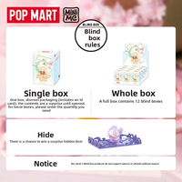 Produits 100% Authentiques Pop Mart Gift You Greeting Card Series Scene Sets Blind Box pour Accessoires de Poupée DIMOO Plastique 1/12