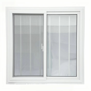 Fenêtres coulissantes en <span class=keywords><strong>PVC</strong></span> verrouillables et élégantes sécurisées Cadre en acier Coupe-vent Horizontal pour l'extérieur pour les entrepôts de conteneurs Appartements - Product Image 6