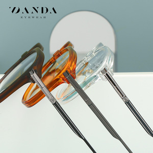 แว่นตา Danda TR90 กรอบเต็มสีดำ เลนส์ใส รุ่นยูนิเซ็กส์ 806 - Product Image 2