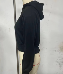 <span class=keywords><strong>Felpa</strong></span> Casual da <span class=keywords><strong>Donna</strong></span> con Cappuccio e Zip a Maniche Lunghe Liu Ming, Logo Personalizzato, Moda Autunno Inverno - Product Image 5