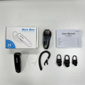 Bán buôn Hot Bán New Bee kinh doanh Tai nghe bluetooth không dây điện thoại di động Tai nghe v5.0 kinh doanh tai nghe với <span class=keywords><strong>microphone</strong></span> - Product Image 6