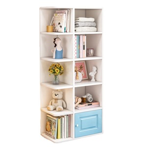 Estantería de almacenamiento para el hogar a la moda 2024, <span class=keywords><strong>Biblioteca</strong></span> de vida, estantería de esquina forjada de madera - Product Image 6