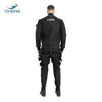 Combinaison de plongée sèche Hydrus Swift Entry pour homme, 3 couches, imperméable, équipement de plongée libre avec matériau néoprène et motif imprimé, combinaison de kayak sèche