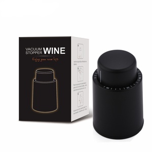 Wholesale Vacuum Wine <b>Bottle</b> <b>Stopper</b> Sealed Storage Memory Push Style Bar Tools Barware Reusable Cork - Product Image 4