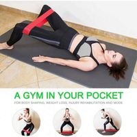 Bandes de Résistance en Latex pour Yoga, Durables, Haute Élasticité, Fitness, 0.3mm-1.1mm, Musculation, Pilates, Sport, Couleur et Logo Personnalisables