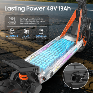 Tufront Latest Model 1000W Motor Foldable Intelligent <b>Sensor</b> Waterproof Lithium Battery Aluminum Dual Scooter E3 Two-wheel Elect - Product Image 2