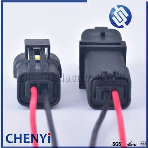 2Pin Connector Automotive konektor otomotif lampu gantung soket untuk Untuk Sigma FCI CON-391 sinyal belok steker dengan kawat - Product Image 6