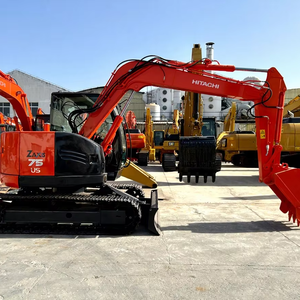 Mini Escavatore Usato Hitachi Zaxis75US Originale Zx75 con Lama, Macchina da Scavo Hitachi Zx75 in Buone Condizioni - Product Image 1
