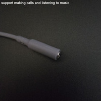 Adaptateurs et câbles audio auxiliaires USB-C vers 3,5 mm pour écouteurs et casques, avec puces numériques et gel de silice