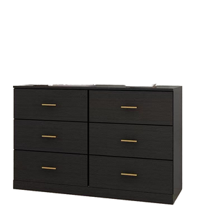 Wholesale Luxury White Farmhouse Wooden Dresser with 6/7/8/9 Drawers | Multifunction Bedroom <b>Storage</b> Cabinet, <b>Chest</b> of Drawers - Product Image 1