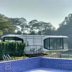 Hotel Cabin Modular Prefab Modular House Container Home Tiny Capsule House Space Capsule House