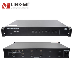 Controlador de Video Wall 4K60 con Entradas <span class=keywords><strong>2.0</strong></span>/<span class=keywords><strong>DP</strong></span> 1.2 Compatible con Múltiples Modos de Video Wall (2x5, 3x3, etc.) y 10 para Salidas - Product Image 4