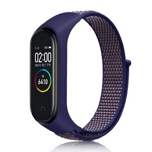 Eraysub Bracelet de <span class=keywords><strong>montre</strong></span> intelligent Velcro en nylon durable pour Xiaomi 3/4 <span class=keywords><strong>Montre</strong></span> Connecte Watchbands - Product Image 1