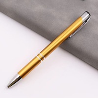 Bolígrafo Publicitario de Lujo Personalizado Marca RUIDIAN, Ancho de Escritura 1.0mm, Promocional, de Aluminio y Plástico, Tinta Negra Oleosa, con Mecanismo de Inclinación