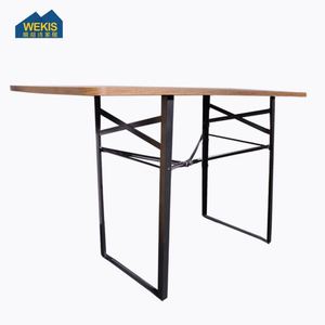 WEKIS - Patas Plegables de Hierro Resistentes y Económicas para Mesas de Oficina, Conferencias, Reuniones, Capacitación, Aulas, Comedores, Salas de Estar y Exteriores - Product Image 3