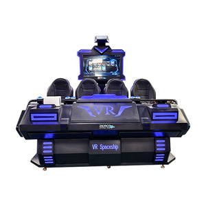 Experiencia VR inmersiva para cuatro personas Equipo de cine inmersivo Juego que funciona con monedas para el entretenimiento de los niños - Product Image 3