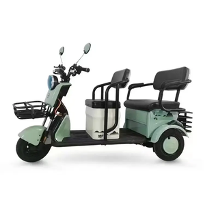 Nouveau Tricycle électrique adulte ménage loisirs petit <span class=keywords><strong>trois</strong></span> <span class=keywords><strong>roues</strong></span> personnes âgées marche pour ramasser les enfants vélo électrique <span class=keywords><strong>trois</strong></span> personnes - Product Image 2