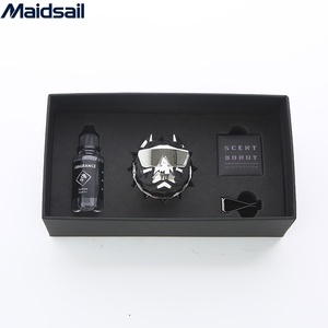 Aromatizador Magnético para Salida de Aire de Coche con Diseño de <span class=keywords><strong>Bulldog</strong></span>, Decoración Interior Moderna y Elegante, Perfume con Sensor de Vibración para Ventilación - Product Image 4