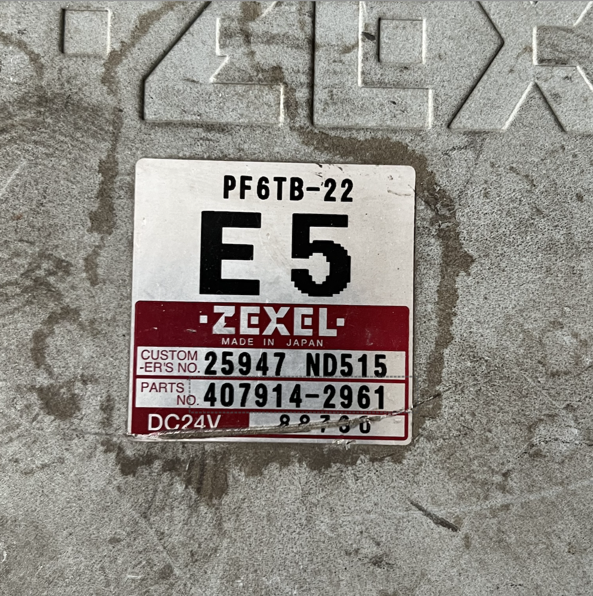 Nissan UD Truck PF6 Engine ECU Control Unit 25947-ND515 - Used ECM