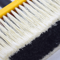 Brosse de plafond en filament synthétique de 170*75 mm, fabrication en usine, avec manche en plastique amovible