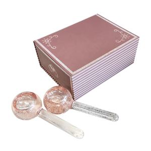 美容ケアローズゴールドキラキラフェイシャルアイスグローブマジックノンフリーズジェルマッサージ冷却ジェルアイスグローブ顔用 - Product Image 6