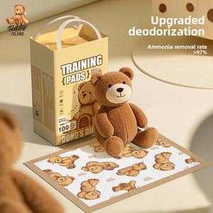 Atacado Grosso Absorvente Leakproof Desodorização Puppy <span class=keywords><strong>Pee</strong></span> <span class=keywords><strong>Pads</strong></span> <span class=keywords><strong>Dog</strong></span> Pet Fraldas para Uso Interno - Product Image 2