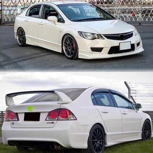 ชุดแต่งรอบคันสำหรับ Honda <span class=keywords><strong>Civic</strong></span> FD2 ปี 2006-2012 ชุดกันชนหน้า-หลังแบบใหม่ พร้อมสเกิร์ตข้าง วัสดุ PP - Product Image 4