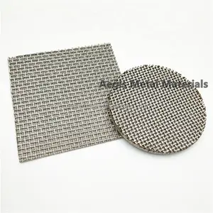 Standard 5-layer micron hole wire mesh sintered filter for high-pressure backwash oil filter